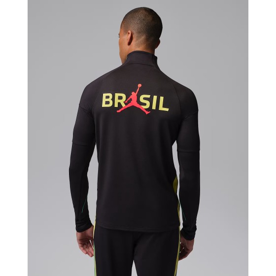Brazil 2026 Home Player Long-Sleeve (Customizable)